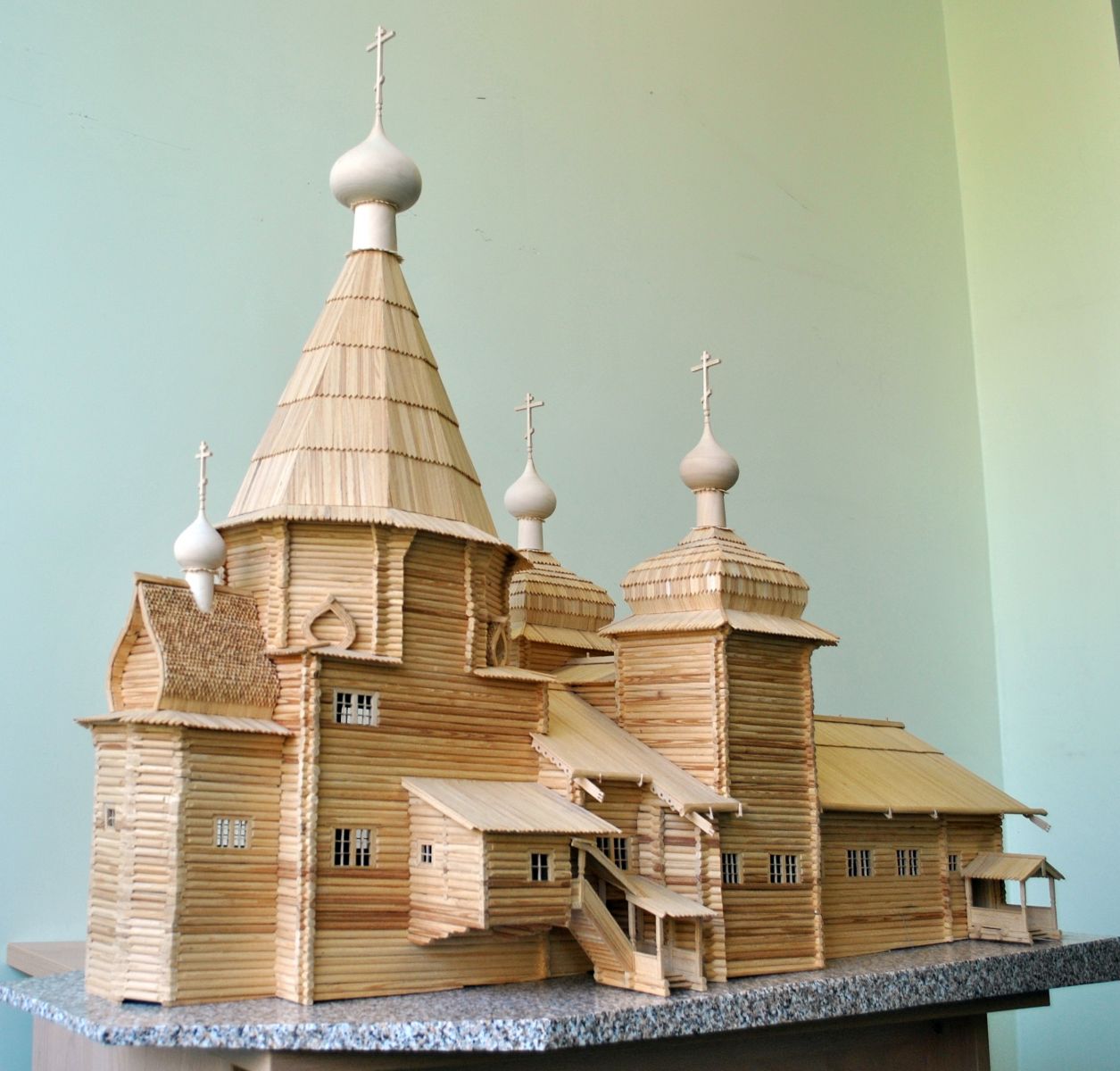 Поделки Храм Из Дерева